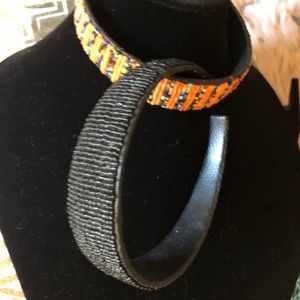 Handmade African beads hairband